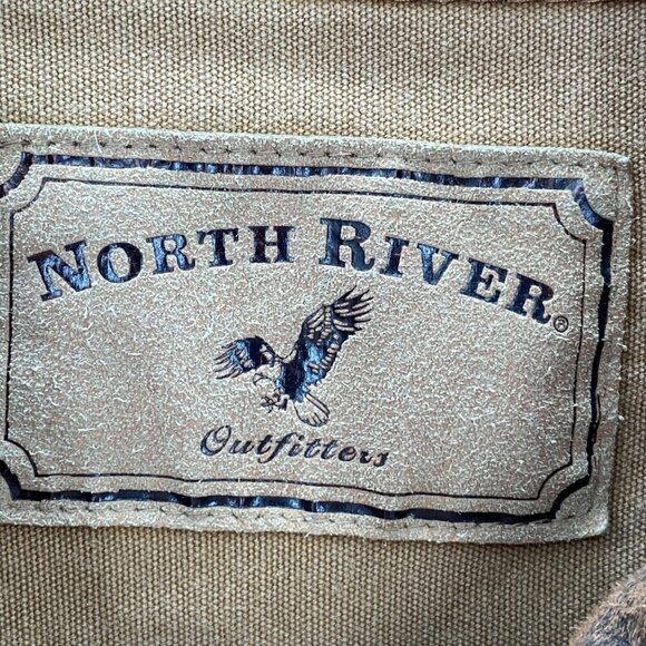 North River Outfitters Color Brown Button Up Hunting Shooting Shirt Sz XXL - Picture 5 of 7